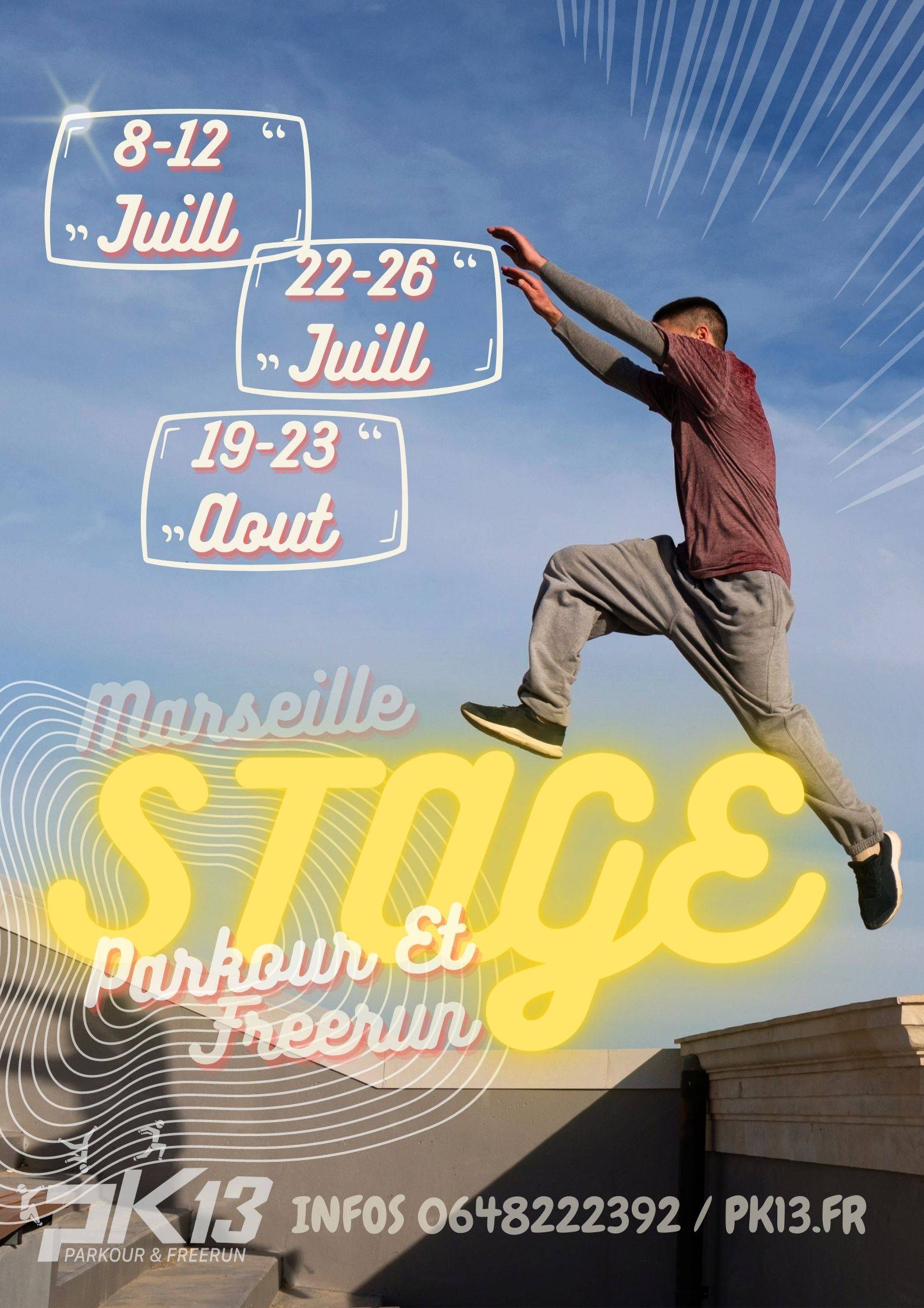 8) Stages Juillet & Août 2024