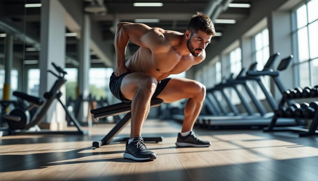 découvrez la fente bulgare, un exercice incontournable pour renforcer vos jambes et améliorer votre équilibre au quotidien. simple et efficace, il s'adapte à tous les niveaux pour des jambes plus toniques et stables.