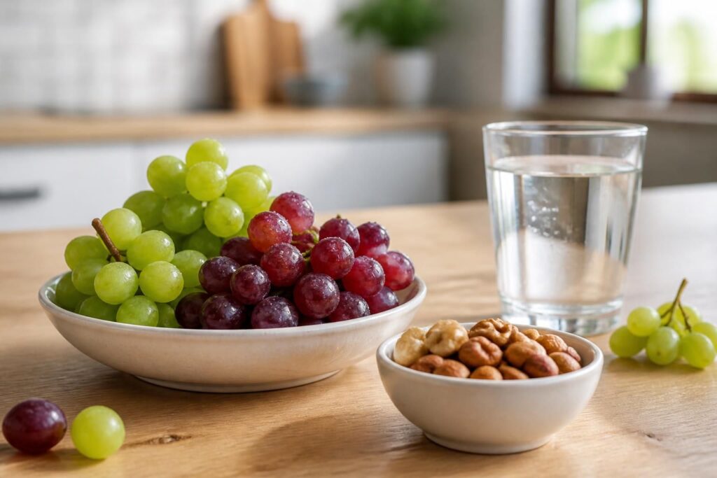 découvrez combien de grappes de raisin consommer pour une collation équilibrée et riche en calories naturelles, idéale pour votre santé et votre énergie.
