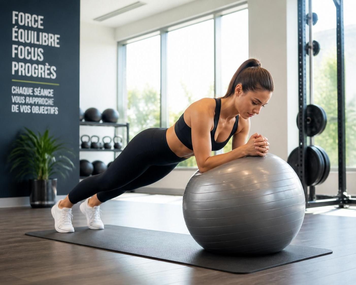 découvrez les exercices essentiels avec le swiss ball pour renforcer votre gainage de manière efficace et sécurisée. améliorez votre posture et votre stabilité grâce à des mouvements ciblés.