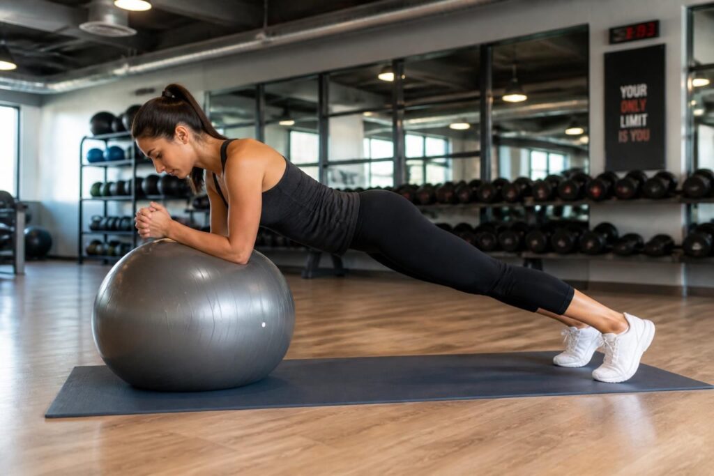découvrez les exercices essentiels avec le swiss ball pour renforcer efficacement votre gainage et améliorer votre stabilité corporelle.