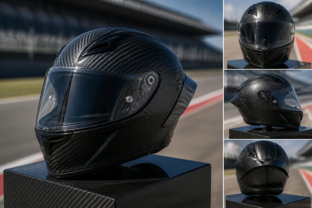 découvrez l'agv pista gp r, le casque de haute performance plébiscité par les champions pour une protection optimale et un confort inégalé sur piste.
