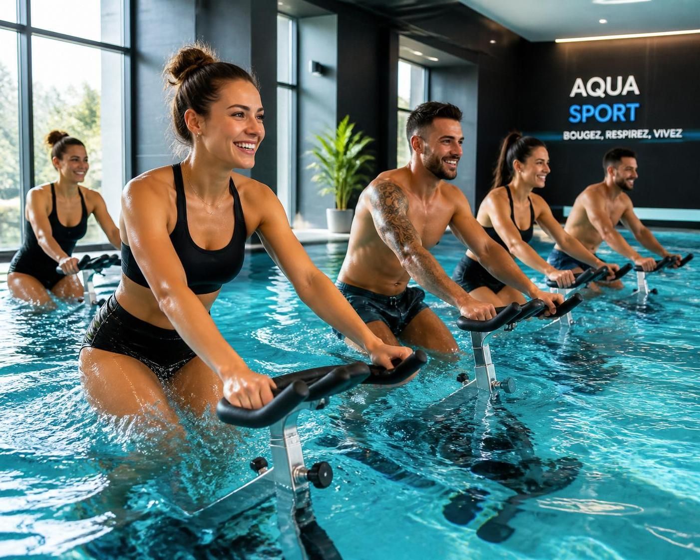 découvrez les bienfaits réels de l'aquabike pour votre corps et votre endurance : amélioration de la condition physique, renforcement musculaire et bien-être général.