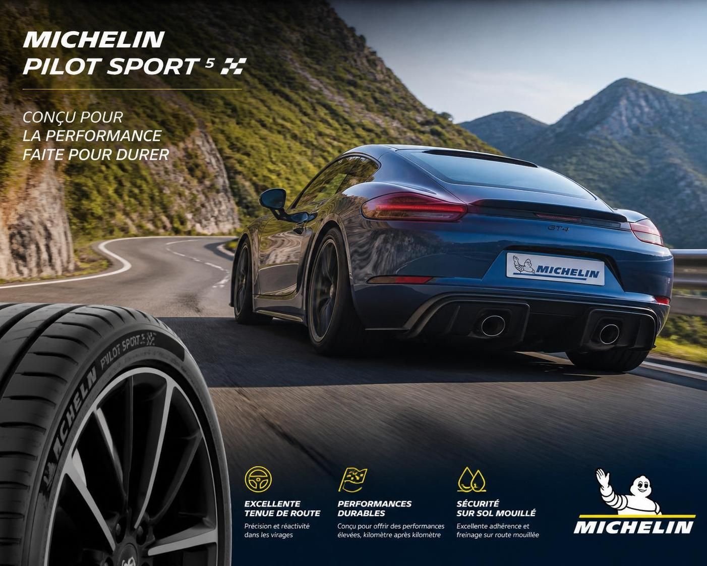 découvrez les performances du pneu michelin pilot sport 5, spécialement conçu pour les passionnés de sport automobile. alliez sécurité, adhérence et plaisir de conduite.