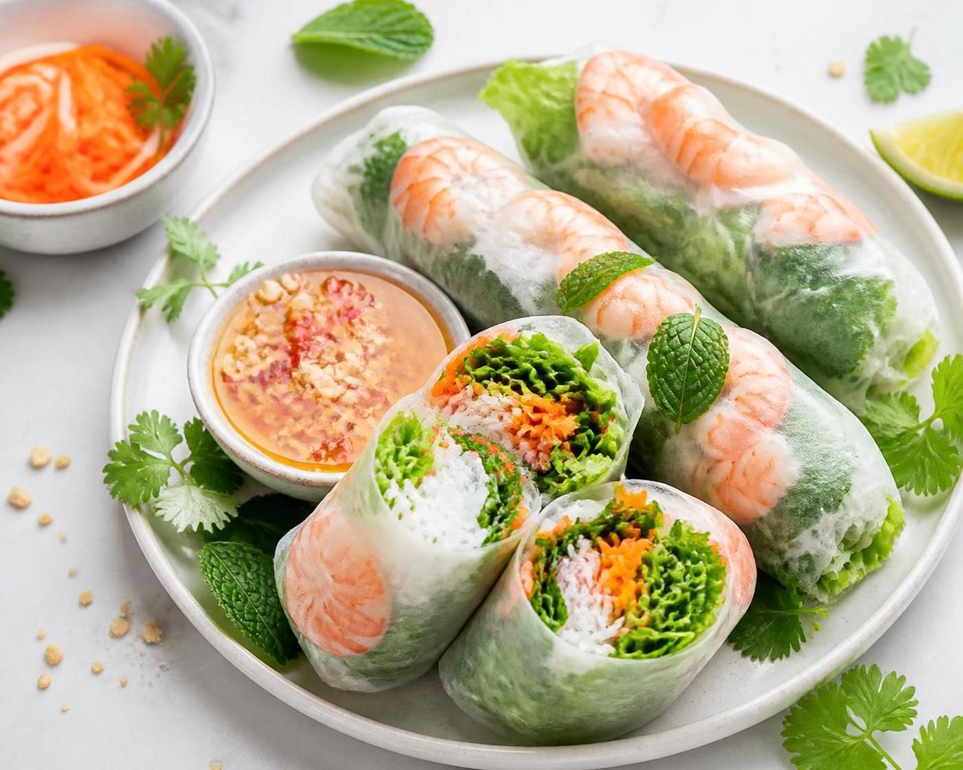 découvrez combien de calories contient un rouleau de printemps, une recette légère et fraîche idéale pour une alimentation équilibrée.