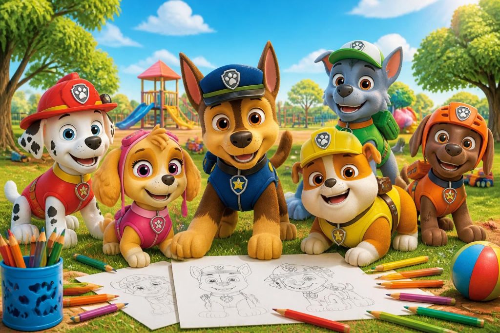 découvrez des modèles de dessins pat patrouille faciles et des conseils adaptés aux enfants pour leur apprendre à dessiner leurs héros préférés en s'amusant.