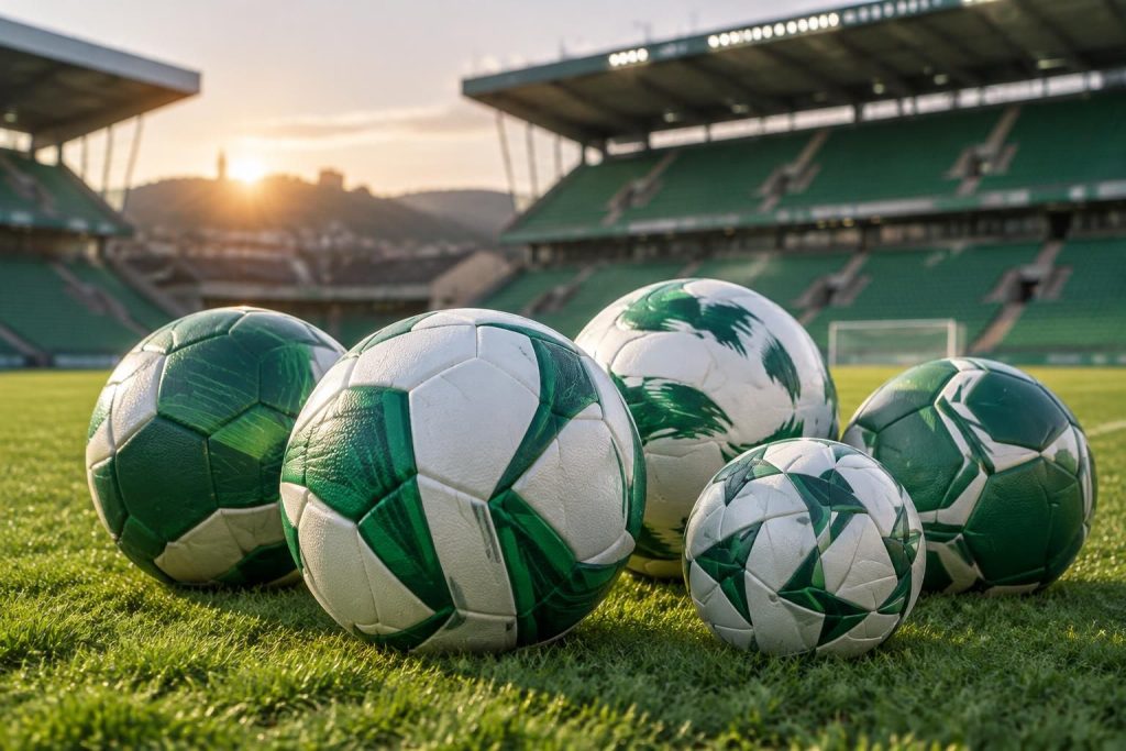 découvrez les modèles officiels de ballons asse pour afficher vos couleurs et soutenir saint-étienne à l’entraînement comme au quotidien.