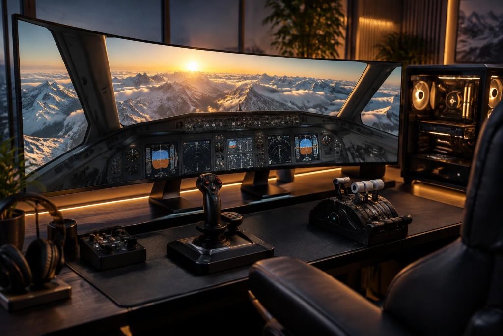 découvrez la configuration pc requise pour flight simulator 2024 et les composants recommandés afin de profiter pleinement du jeu et de ses graphismes.